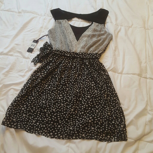 Dex Polka Dot Dress NWT - Picture 8 of 9